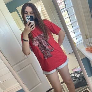 Thailand red elephant shirt